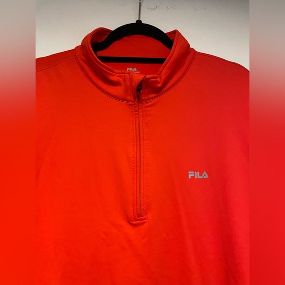 Fila Pull Over Athletic Zip Sweater Men’s Size XL - Picture 3 of 9